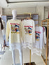 Summer Casual Printed Full Sleeves Lace Detail T-Shirts Dress